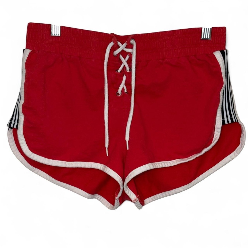 Nasty Gal Sporty Lace-Up Dolphin Shorts -‎ Size 6